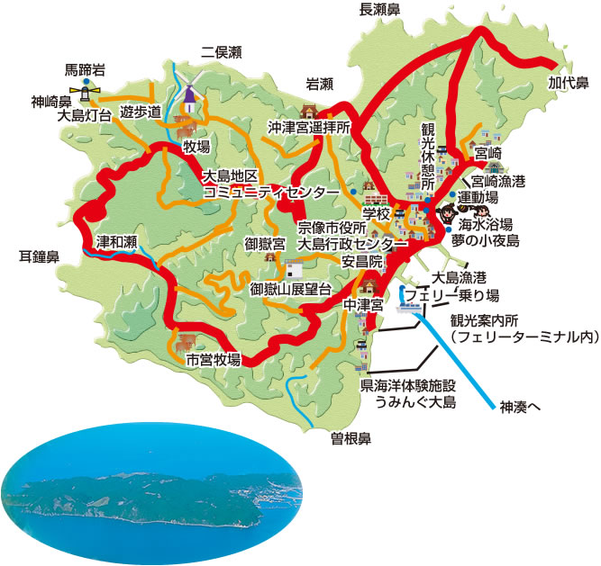 大島地図