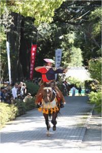 桜井神社　流鏑馬