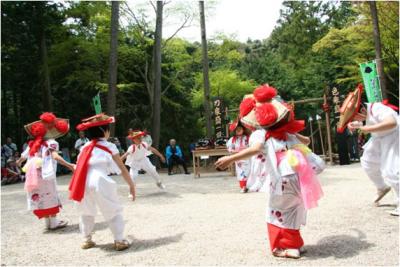 修験の文化「お田植祭」