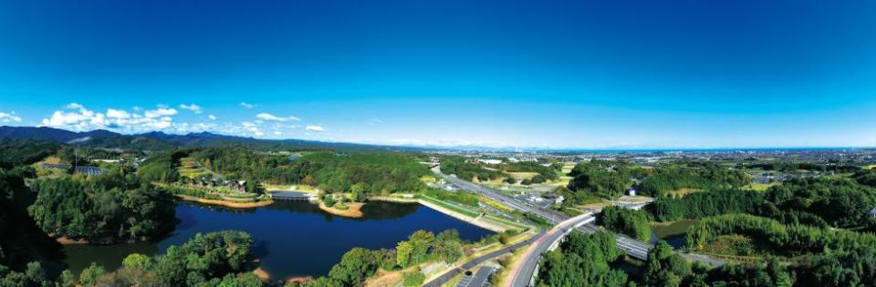 上毛町の玄関口「大池公園」