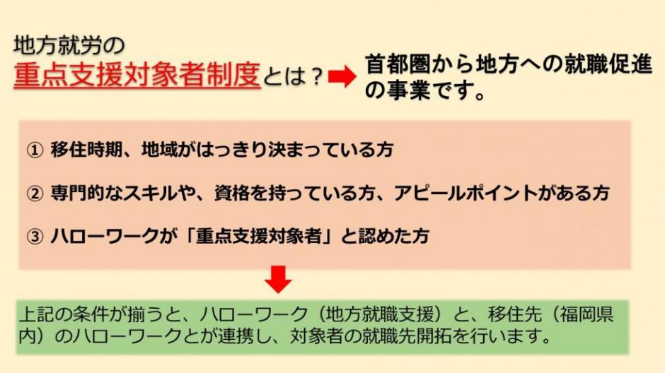 ハローワークの 重点支援対象者制度 を活用して転職 飯塚市へuターンしました その他 移住コーディネーターブログ ふくおかよかとこ移住相談センター 福岡県 移住 定住ポータルサイト 福がお かくらし