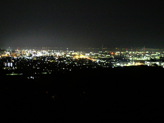 甘木山からの夜景